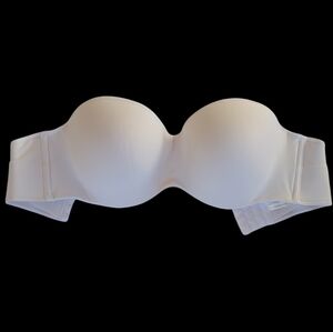 Sweet Nothings by Maidenform Underwire Strapless Full Figure Bra 40D White 08929